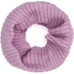 Bufandas rosas de merino de lana  Buff para mujer 