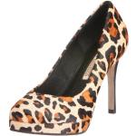 Zapatos beige de tacón formales leopardo Buffalo talla 40 para mujer 
