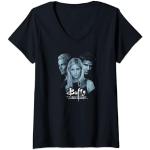 Buffy the Vampire Slayer Foto de Buffy Spike y Angel Camiseta Cuello V