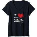 Buffy the Vampire Slayer I Love Buffy Camiseta Cuello V