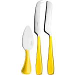 Cuchillos amarillos de acero inoxidable para queso aptos para lavavajillas Casa Bugatti 