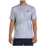 Camisetas deportivas grises rebajadas transpirables Bullpadel para hombre 