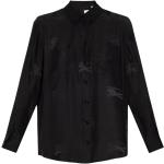 Camisas negras de seda de seda  Burberry talla M para mujer 