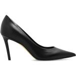 Zapatos negros de cuero de tacón con tacón de aguja con tacón hasta 3cm Burberry talla 38,5 para mujer 