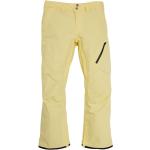 Pantalones ajustados amarillos de gore tex de primavera Burton Cyclic talla XS para hombre 