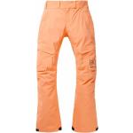 Pantalones cargo naranja de gore tex rebajados de primavera Burton talla M para mujer 