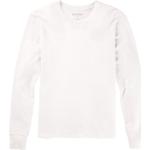 Camisetas orgánicas blancas de algodón de manga larga rebajadas manga larga Clásico Burton talla M de materiales sostenibles para mujer 
