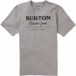 Burton Durable Goods Short Sleeve T-shirt Gris S Hombre