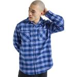 Camisas orgánicas azules de algodón de manga larga manga larga Burton talla M de materiales sostenibles para hombre 