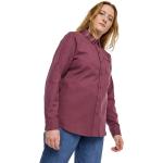 Camisas lila de franela de manga larga manga larga Burton talla L para mujer 