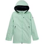 Chaquetas verdes de sintético de esquí tallas grandes impermeables, transpirables con capucha Burton talla XS para mujer 