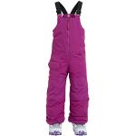 Burton niña Minis hred Maven Bib – Pantalón de Snowboard, otoño/Invierno, Niñas, Color Grapeseed, tamaño 3T