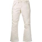 Pantalones blancos de tafetán Bluesign de snowboard impermeables, transpirables talla S para mujer 