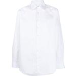Camisas blancas de algodón de manga larga manga larga Armani Giorgio Armani talla L para hombre 