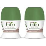 Byly Bio Natural 0% Invisible Deo Roll-On Lote 2 Pz 100 ml