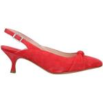 Zapatos rojos de ante de tacón CafèNoiR talla 37 para mujer 