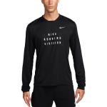 Camisetas negras de running manga larga Nike talla M para hombre 