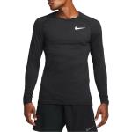 Camisetas negras de fitness manga larga Nike Pro talla M para hombre 