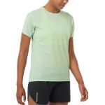 Camisetas verdes de running rebajadas Salomon talla M para hombre 