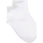 Calcetines cortos blancos de poliamida con logo Alexander McQueen para mujer 