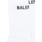 Calcetines deportivos blancos de poliamida con logo Balenciaga talla 43 para hombre 