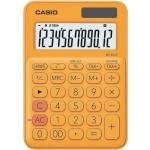 Calculadora Básica CASIO MS-20UC-RG Naranja (12 dígitos)