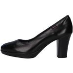 Zapatos negros de piel de tacón de otoño con tacón de 7 a 9cm Callaghan talla 36 para mujer 