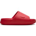 Calzado de verano rojo de goma con logo Nike para mujer 