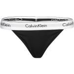 Bragas de bikini negras de licra Calvin Klein talla XS para mujer 