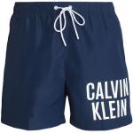 Bañadores boxer azules de poliester Calvin Klein talla XL de materiales sostenibles para hombre 