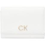 Billetera blancas de poliester Calvin Klein para mujer 