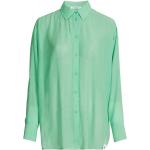 Camisas verdes de viscosa rebajadas Calvin Klein talla XS para mujer 