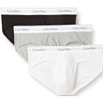 Calzoncillos slip multicolor de algodón rebajados transpirables con logo Calvin Klein talla S para hombre 
