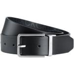 Cinturones negros de cuero con hebilla  largo 95 Calvin Klein para hombre 