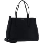 Tote bags negras de poliester rebajadas con logo Calvin Klein ck de materiales sostenibles para mujer 