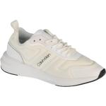 Zapatillas blancas de tela de tenis Calvin Klein para mujer 