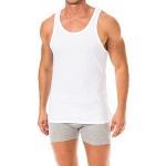 Camisetas blancas de algodón de tirantes  rebajadas Calvin Klein talla S para hombre 