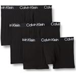 Calzoncillos bóxer negros de algodón rebajados Calvin Klein talla M de materiales sostenibles para hombre 
