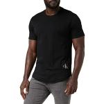 Camisetas negras de manga corta rebajadas manga corta de punto Calvin Klein Jeans talla XXS para hombre 