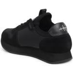 Zapatillas negras de goma de running rebajadas informales con logo Calvin Klein Jeans talla 45,5 de materiales sostenibles para hombre 