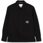 Camisas negras de algodón de traje  informales Calvin Klein Jeans talla M para hombre 