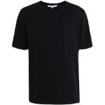Camisetas orgánicas negras de algodón de manga corta rebajadas manga corta con cuello redondo con logo Calvin Klein Jeans talla S de materiales sostenibles para hombre 