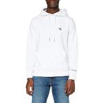 Sudaderas blancas de poliester con capucha rebajadas con logo Calvin Klein Jeans talla XL de materiales sostenibles para hombre 