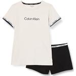 Pijamas cortos infantiles rebajados de punto Calvin Klein 10 años para niña 