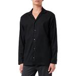 Camisetas negras de manga larga manga larga informales de punto Calvin Klein Jeans talla S para hombre 