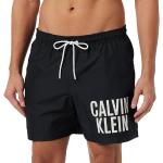Trajes negros de poliester de baño rebajados con logo Calvin Klein talla S de materiales sostenibles para hombre 