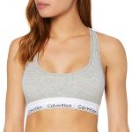 Calvin Klein Unlined Bralette 0000F3785E, Gris (Grey Heather), XS para Mujer