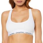 Calvin Klein Unlined Bralette 0000F3785E, Blanco (White), L para Mujer