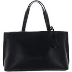 Tote bags negras de poliester con logo Calvin Klein ck de materiales sostenibles para mujer 