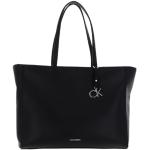 Tote bags negras rebajadas Calvin Klein ck para mujer 